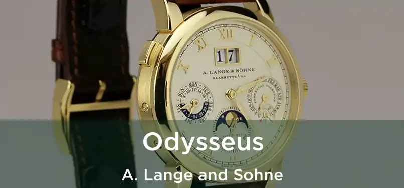  Odysseus A. Lange and Sohne